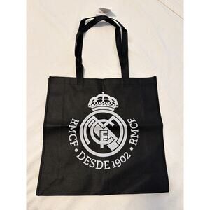 Real Madrid reusable tote bag bought at original stadium store Madrid Spain 2025